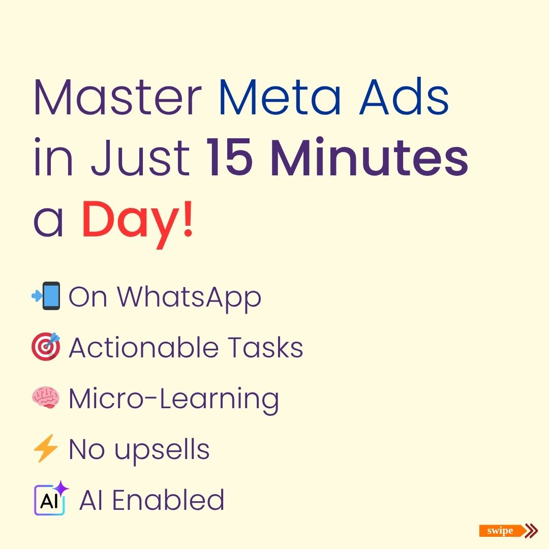 The 15-Minute Facebook Ads Mastery Course – Complete Mastery in 12 Days