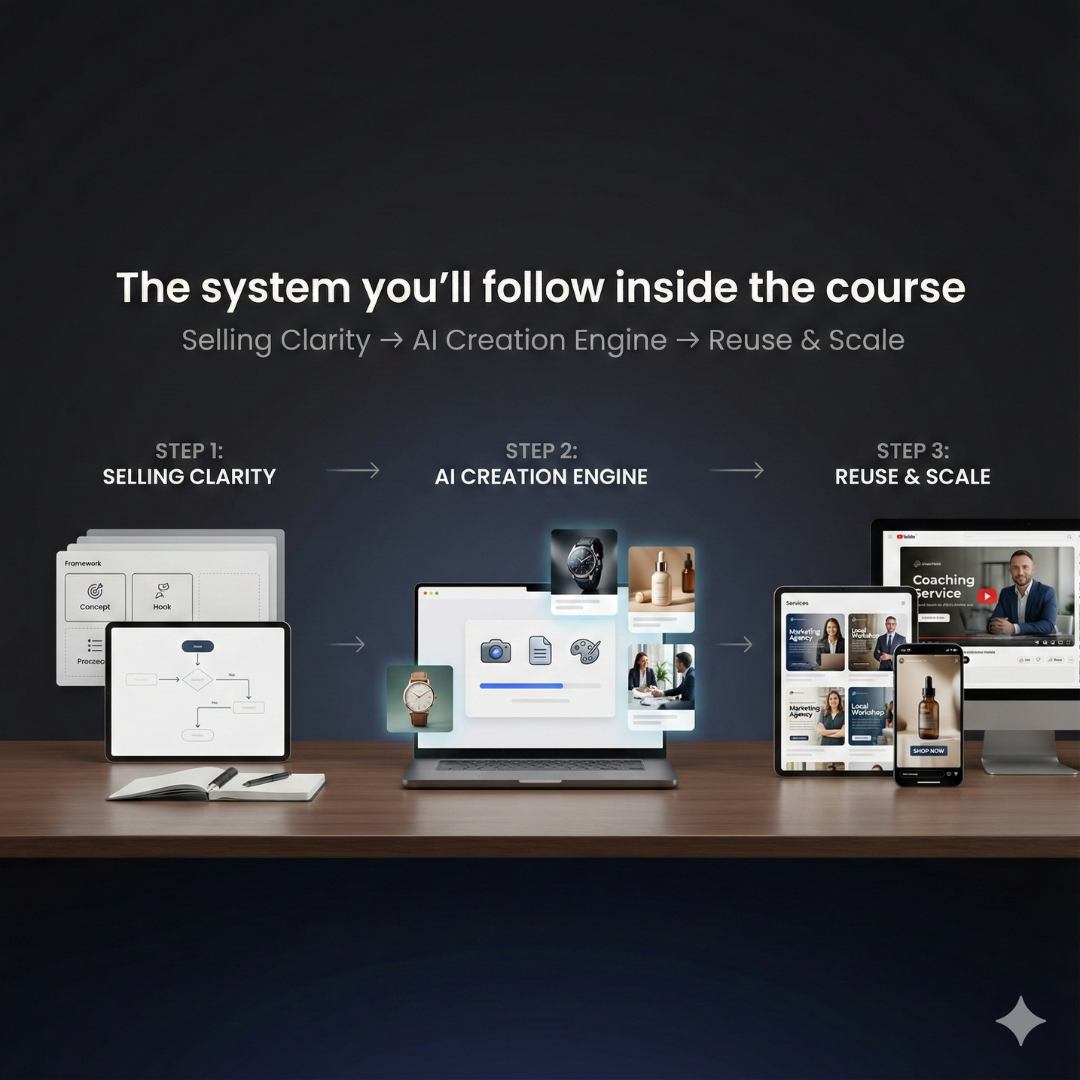 Learn to Create High-Converting Ads, Reels & Creatives that Sell in Just 15 Minutes a Day - A practical 7-day NO UPSELL course for anyone who want results, not theory | Lifetime Access | Self Paced