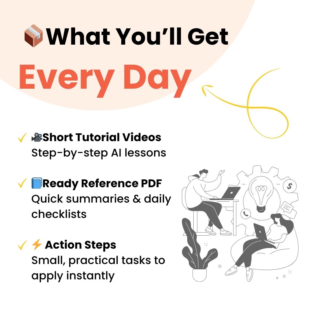 Learn to Create High-Converting Ads, Reels & Creatives that Sell in Just 15 Minutes a Day - A practical 7-day NO UPSELL course for anyone who want results, not theory | Lifetime Access | Self Paced