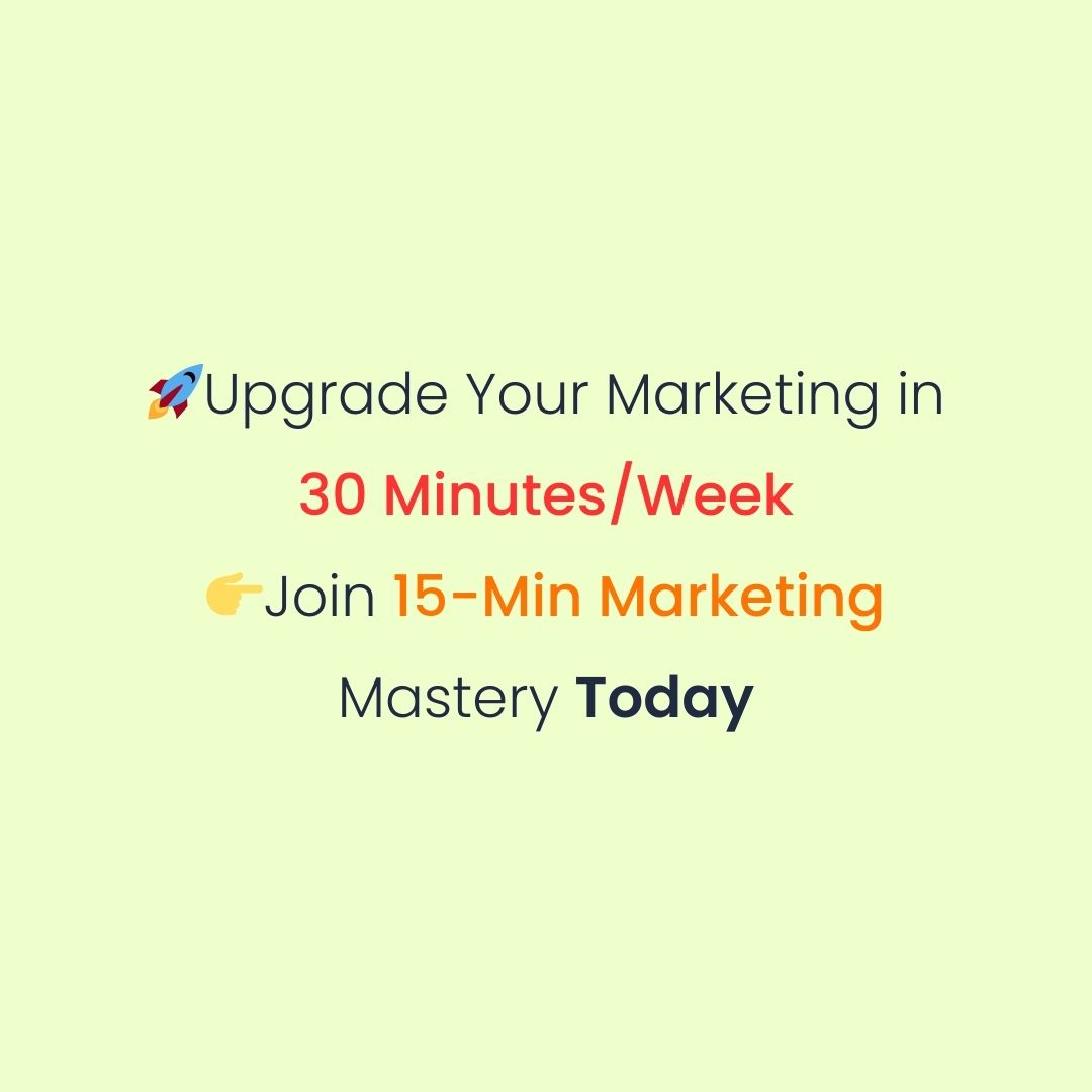 15-Min Marketing Hacks